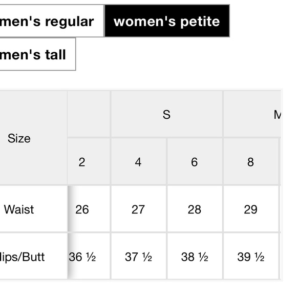 PETITE WOMENS FLARE JEANS - Picture 2 of 2